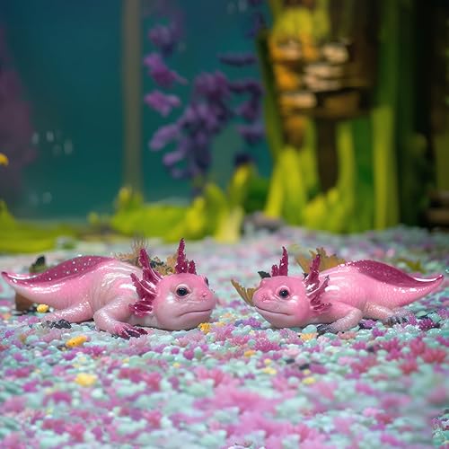 Miniatura 5 de Let's Resin Moldes grandes de resina de ajolote de silicona, moldes de silicona de animales detallados en 3D, moldes de resina epoxi flexibles y