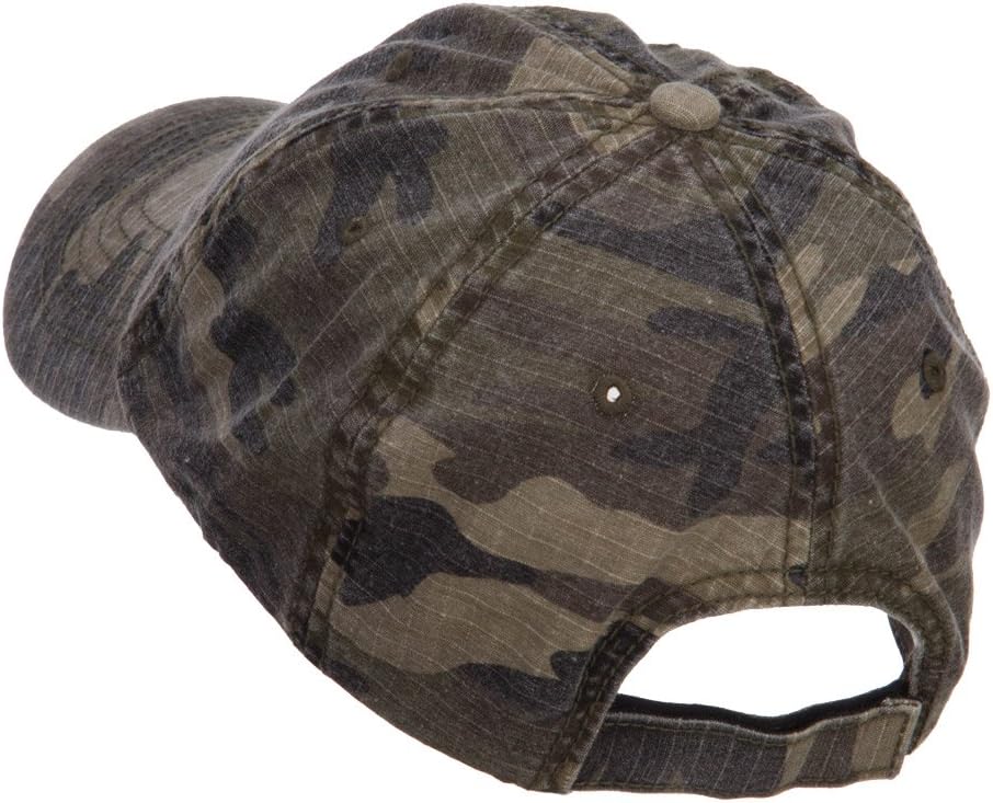 MG Faded Camo Washed Cotton Cap - Camo OSFM