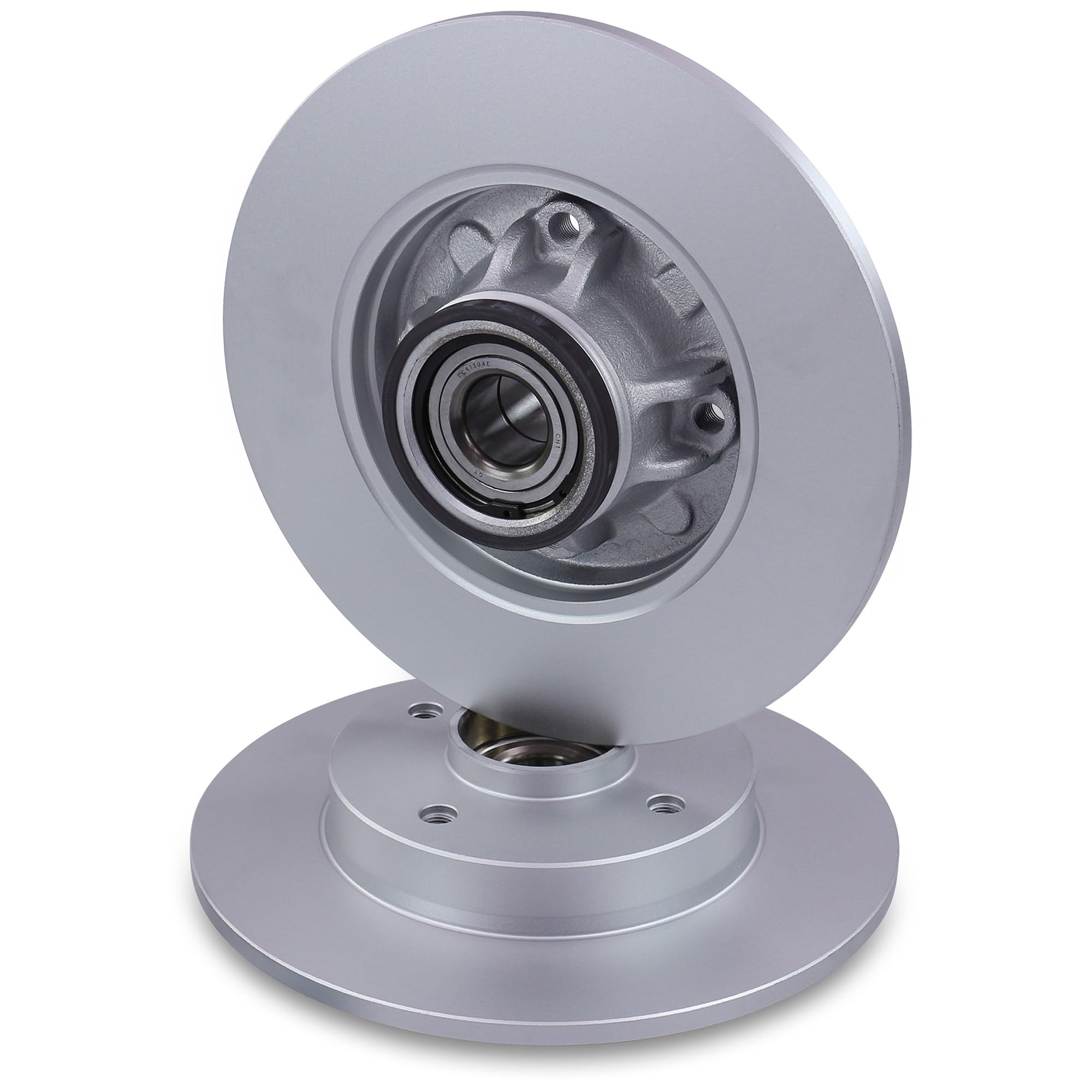 ATEC Germany 2x Dischi freno posteriori Ø 249 mm pieni con cuscinetto ruota Compatibile con CITROËN C4 Coupé (LA_), C4 II (NC_), DS4 (NX_), PEUGEOT 308 (4B_) (4A_, 4C_) (4E_, 4H_)