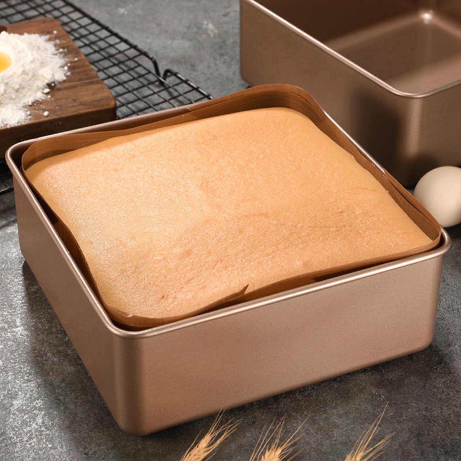 Teglia per arrostire teglie per biscotti Set di teglie in acciaio al carbonio facile da pulire Uso resistente all'ordito antiaderente teglia regalo