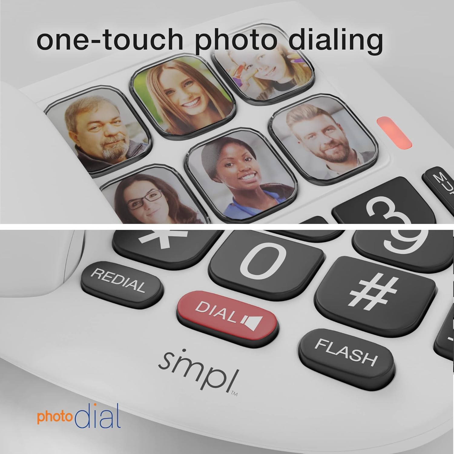 Hоt Dеаlѕ SMPL Hands-Free Dial Photo Memory Corded Phone, One-Touch Dialing, Large Buttons, Flashing Alerts, Durable, Perfect for Seniors, Alzheimer's, Dementia, Hearing Impaired Hоttеѕt Sаlеѕ SMPL Hands-Free Dial Photo Memory Corded Phone, One-Touch Dialing, Large Buttons, Flashing Alerts, Durable, Perfect for Seniors, Alzheimer's, Dementia, Hearing Impaired