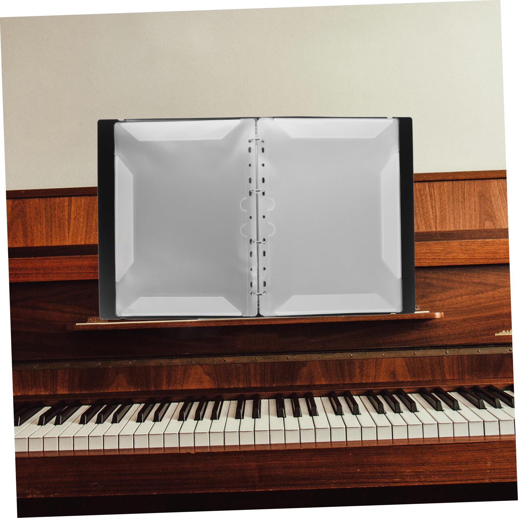 Raccoglitore Per Spartiti Musicali Con Organizer Leggero e Portatile Per Conservazione Documenti Musicali Per Pianisti e Uso Scuola o Ufficio