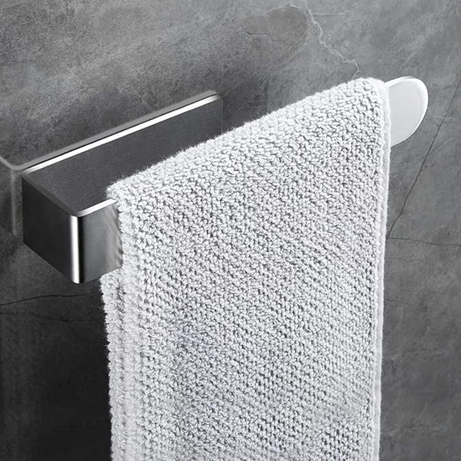 JS Towel Rail Self Adhesive Hand Towel Holder Over Door Tea Towel Rails ...