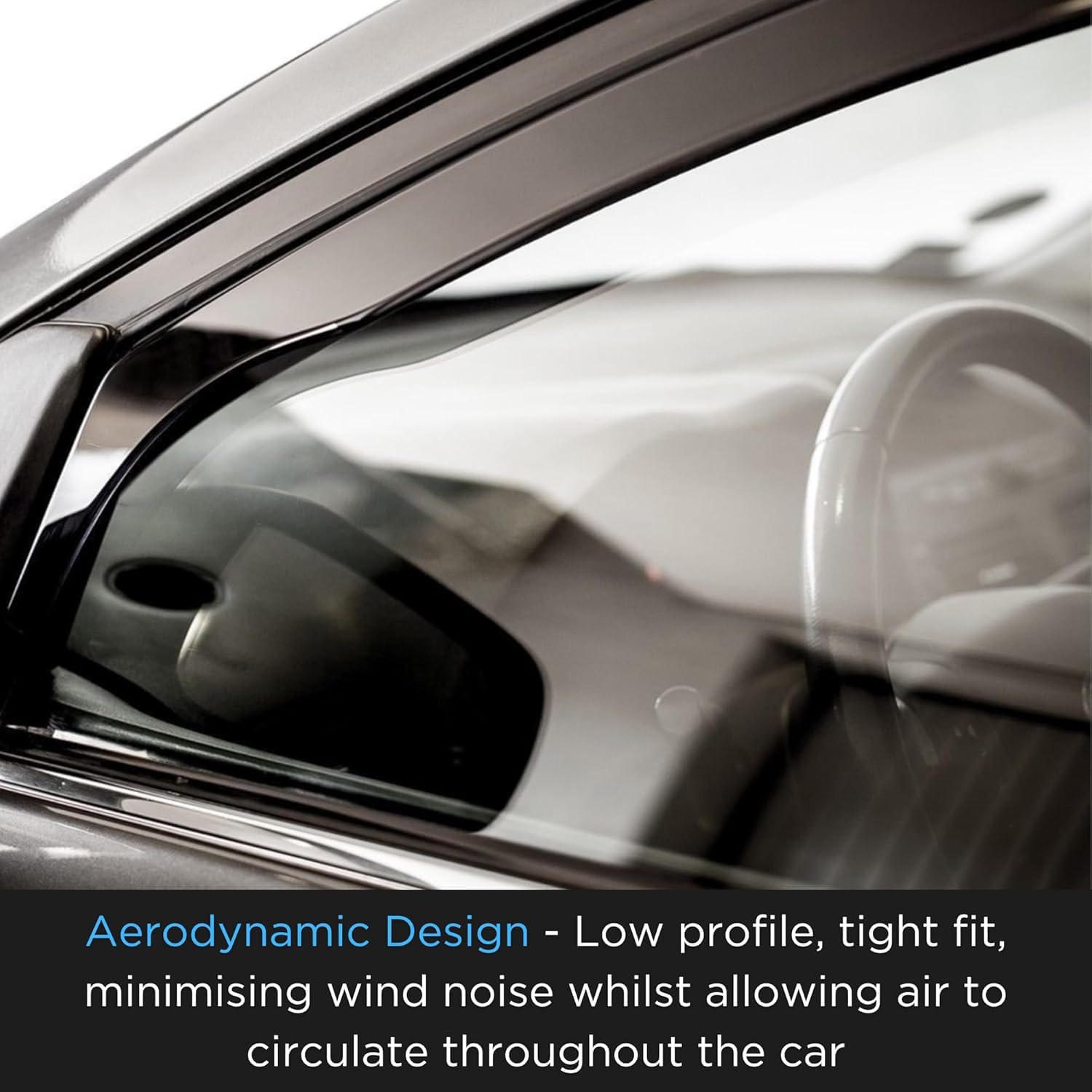 Deflectores de Viento para Porsche Cayenne 2006-2010, Ventana Cortavientos Viseras Cortavientos para Ventanas de Coche