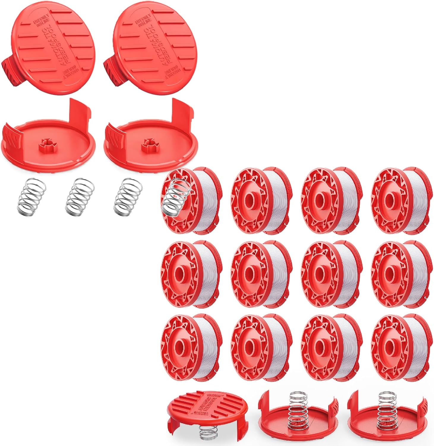 YWTESCH 19 Pcs CMZST0653 Weedeater String Compatible with Craftsman Weed Wacker, 30Ft 0.065" Trimmer Line Fit for Craftsman CMCST900, CMESTA900, CMESTE920, CMZST98020, CMCST915, CMEST913