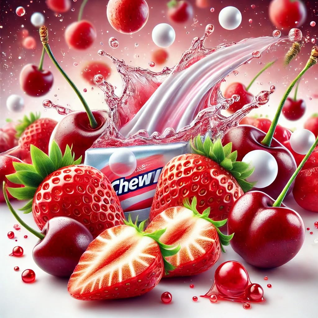 guma do żucia - Berrylicious Bubble Aromat Koncentrat - wegański - Sasami - 100ml
