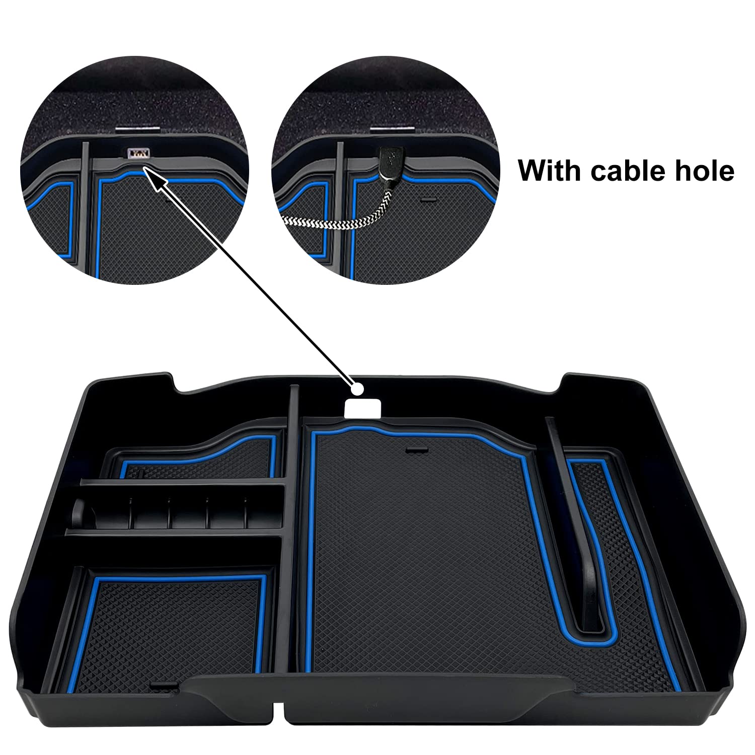 Center Console Organizer fit for Dodge - Product View