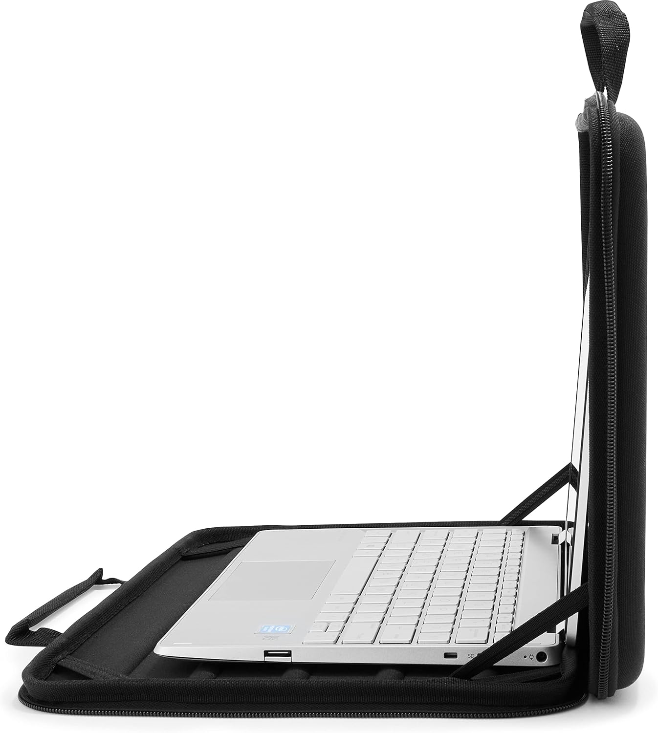 HP Mobility Rugged Carrying Case (Sleeve) for 11.6" Notebook - Black - Bump Resistant, Scratch Resistant - Polyester Interior Material - Handle - 1.3" Height x 12.3" Width x 8.9