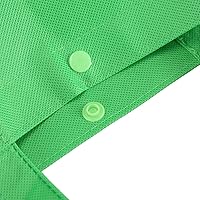 Vista 5 de Tosnail Paquete de 12 bolsas de compras reutilizables para comestibles, grandes bolsas plegables a granel, bolsas de tela con asa larga para compras