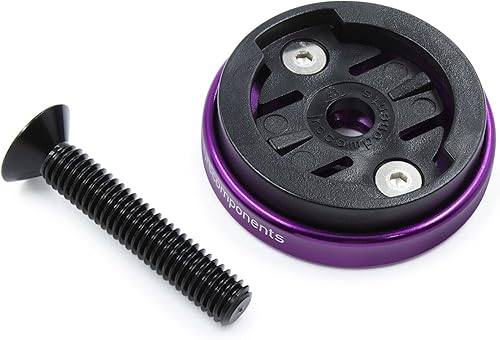 Miniatura 14 de JRC Components Enkei Top Cap Bike Stem Mount | Compatible con todos los modelos de dispositivos GPS Wahoo Elemnt | Cuerpo ligero de aluminio CNC