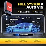 Autel AP2500E OBD2 Scanner Blue-Tooth Code Reader, Upgraded of AP200, OBDII Scanner All-System Diagnostic Tool, CAN FD, 5 Hot Resets, AutoVIN, Check Engine Light, Car Code Reader for Android/iOSG