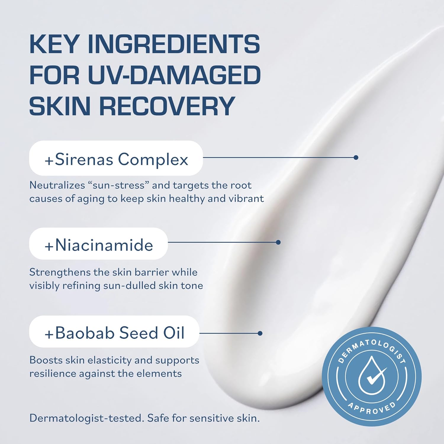 TERNS Everyday Advanced Moisturizer for Face & Body, Daily Skin Care Lotion for Men & Women, Marine Bioactive Skin Cream, Supports Firmness & Hydration, Travel Friendly, Natural Fragrance, 3.4 Oz - Image 6