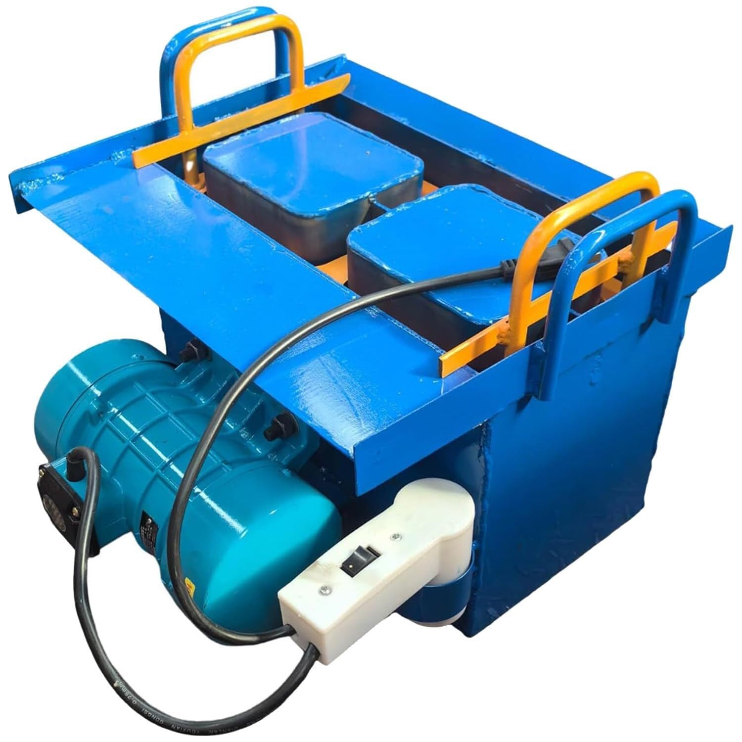 Máquina for fabricar bloques de hormigón, conformado rápido en 45 s, moldes múltiples opcionales, presión de 23 kN, frecuencia de vibración de 212 veces/min(H6)
