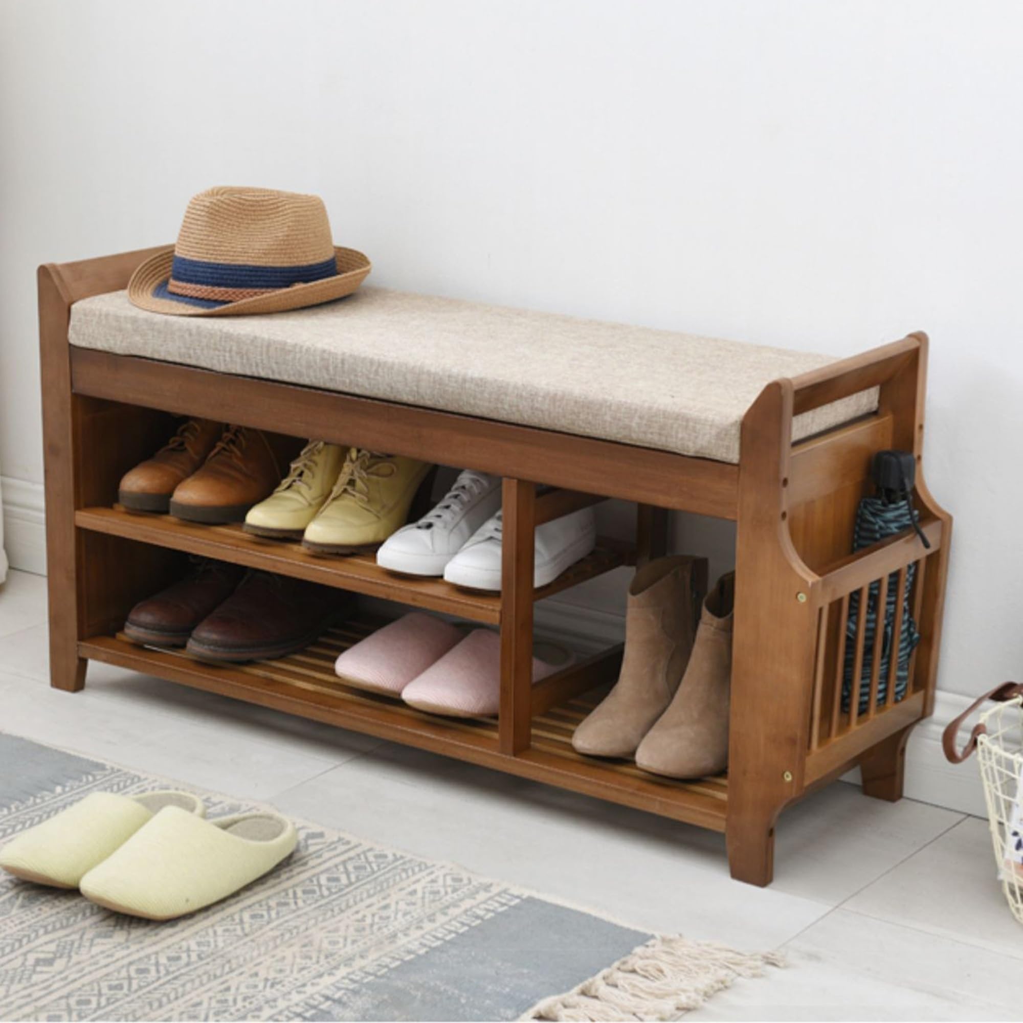 Armoire à chaussures durable à grande capacité pour optimiser le rangement intérieur