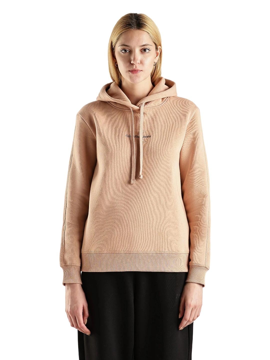 calvin klein jeans Regular Fit Polyester Hooded Neck Sweatshirt-picture-26