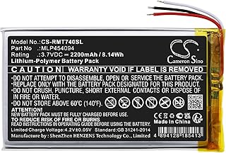 Cameron Sino Battery for Rand McNally TND-740 PN:Rand McNally MLP454094 2200mAh / 8.14Wh