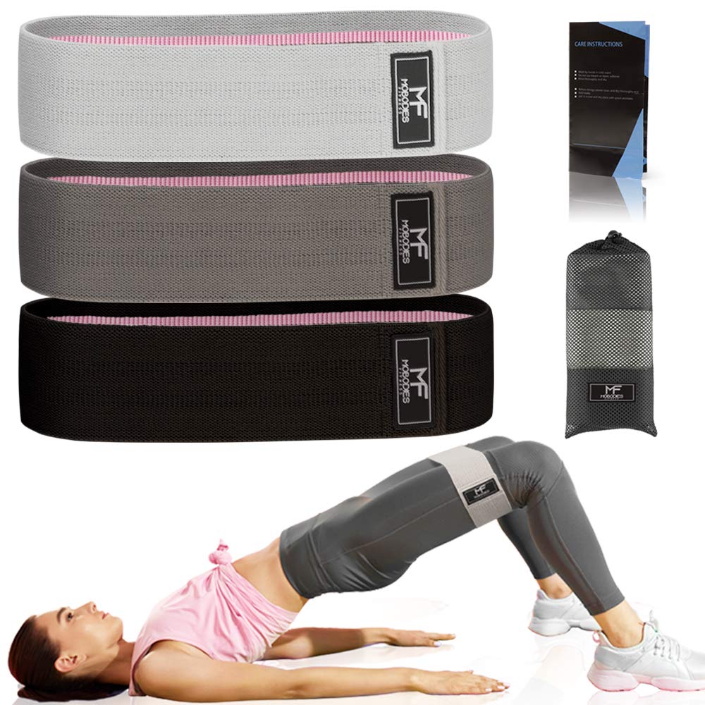 Resistance Bands Booty Bands Hip Bands for Legs and Butt Fabric Exercise Bands Cloth Workout Bands for Women