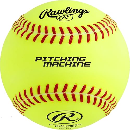 Rawlings Ultimate Practice Softballs Para uso en máquinas de lanzamiento Opciones de 11 y 12 pulgadas 12 unidades