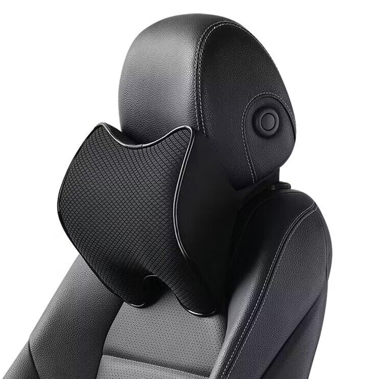 Car Neck Support Pillow,Car Neck Pillow for Relieving Neck Fatigue 100% Soft Memory Foam,Ergonomic Design