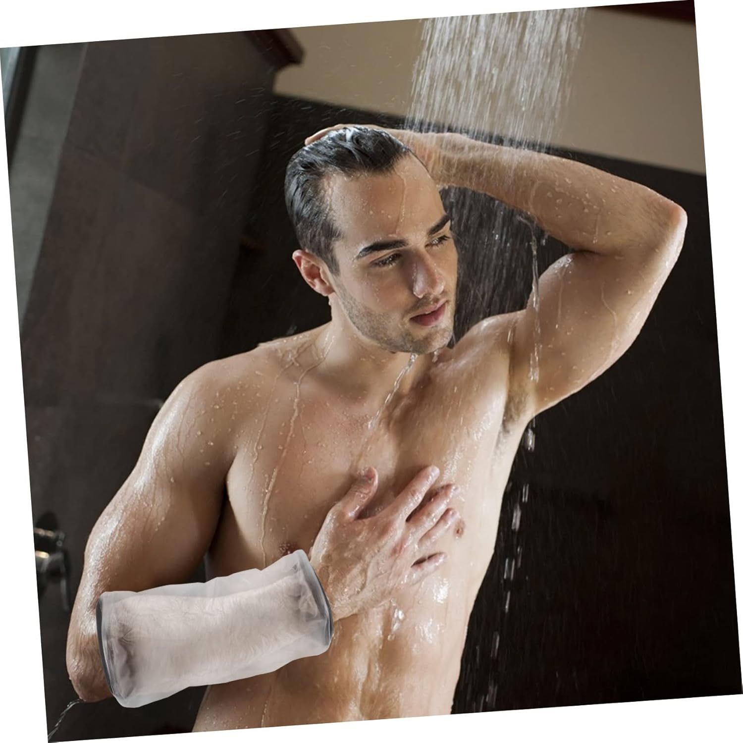 Shower Arm Protectors Arm Covers for Daily Use Wear Resistant Burn Sleeves Portable and Flexible Design