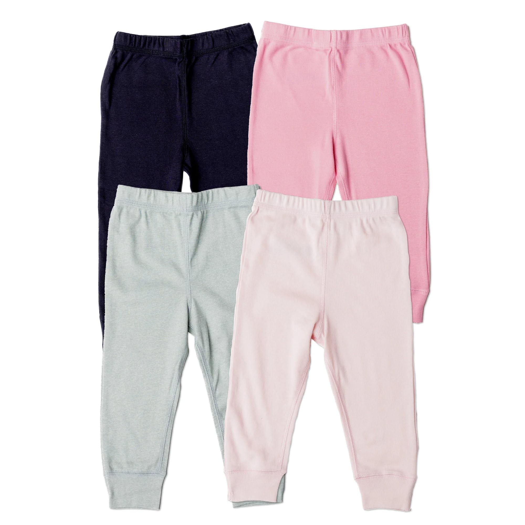 Gerber Baby Girls' Multi-Pack Active Pants Set OEKO-TEX STANDARD 100