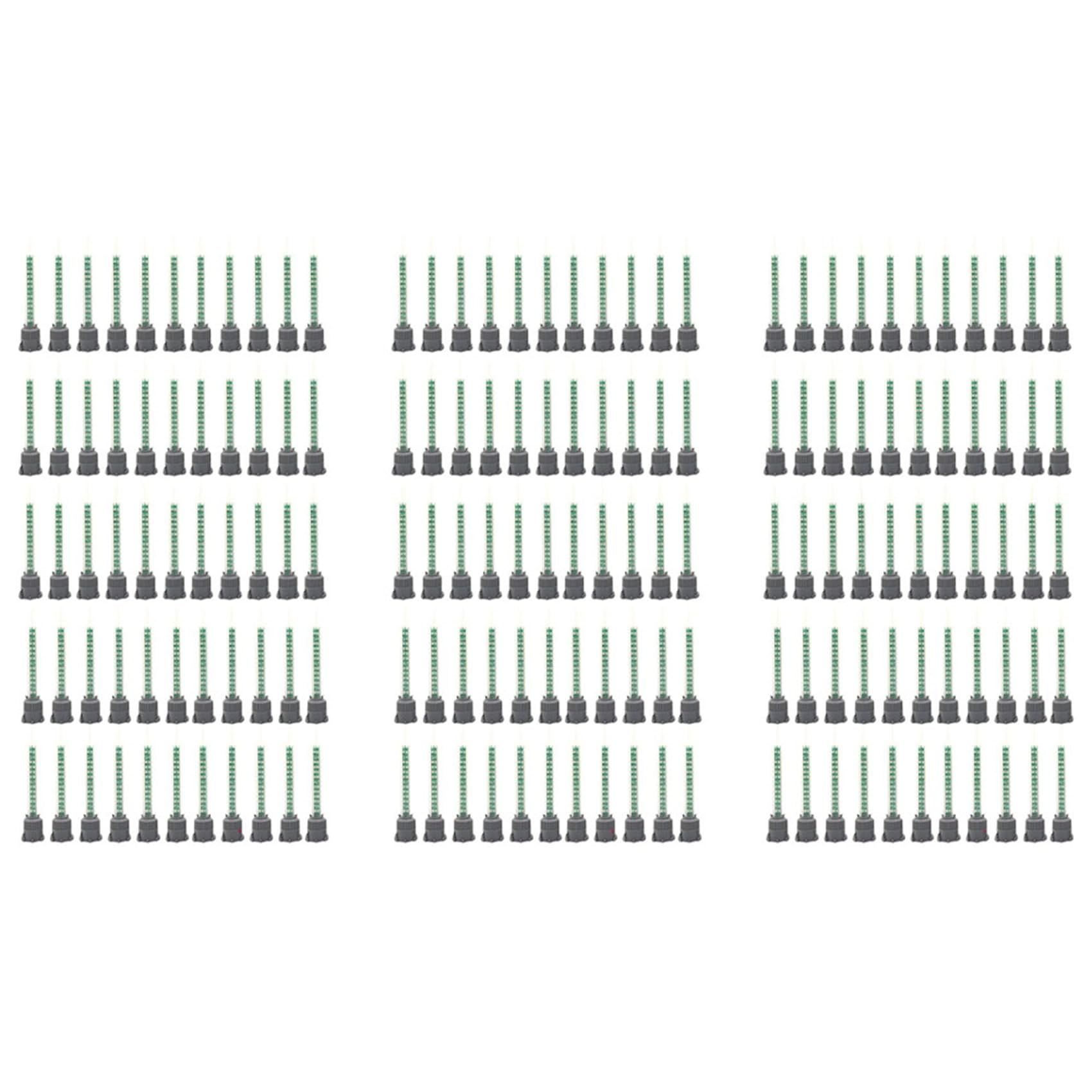 Jnchdghwa As Shown 150Pcs Epoxy Adhesive Mixing Nozzle Static Mixing Nozzle Mb5-16 Mixing Tube (1:1Ratio) For Ab Glue Mixer