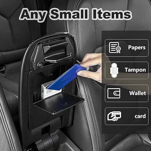 Miniatura 3 de Caja oculta con tapa para reposabrazos para Ford Bronco Sport 2021-2024, organizador de consola central, compartimento secreto, accesorios interiores