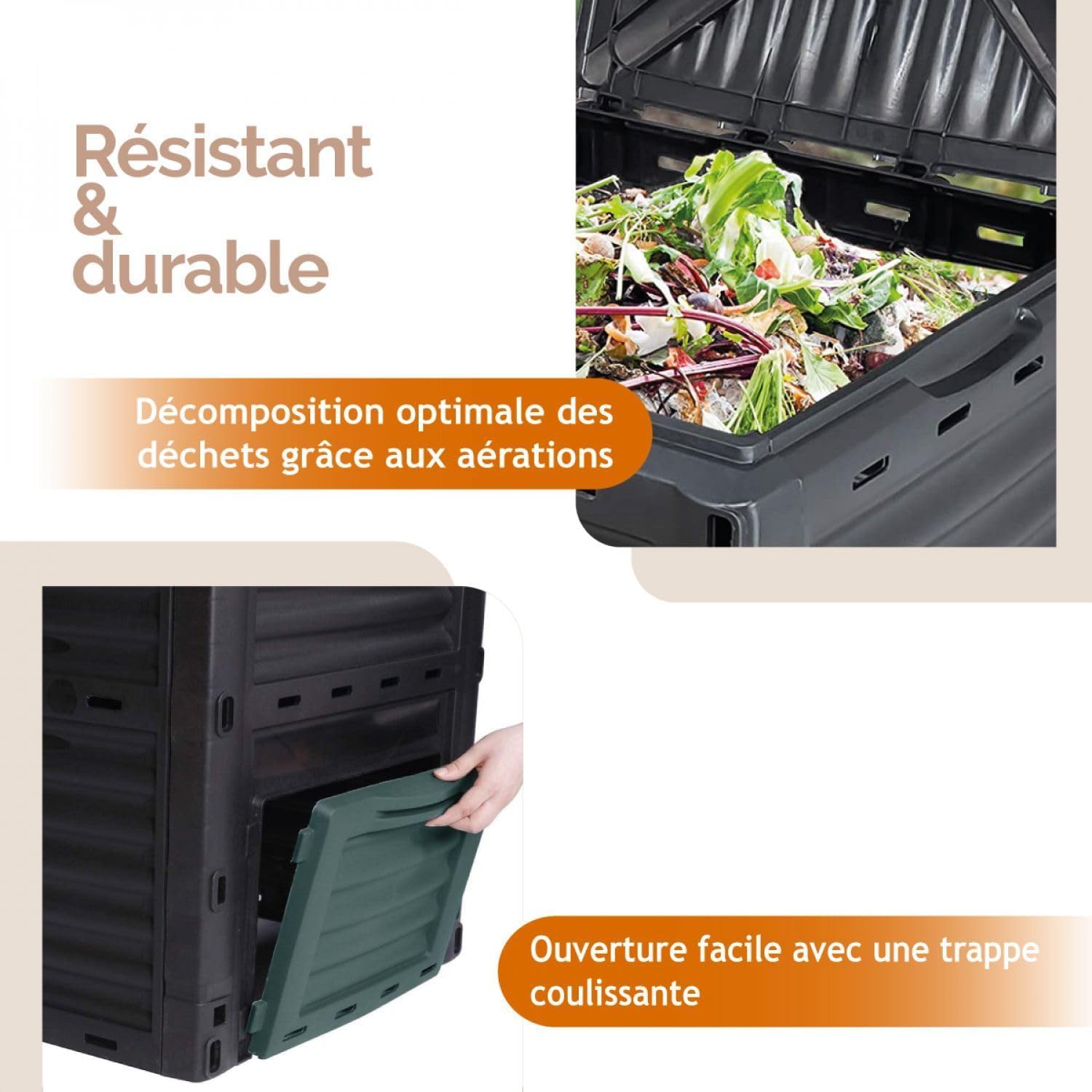 composteur jardin linxor – caractéristiques techniques