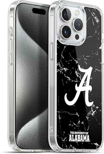 Miniatura 285 de Head Case Designs Funda de gel con logotipo oficial de la Universidad de Alabama UA [protección de grado militar] compatible con Apple iPhone 11