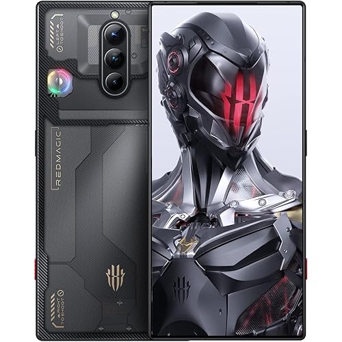 REDMAGIC 8 Pro Smartphone 5G, 120Hz Gaming Phone, 6.8" Full Screen, Under Display Camera, 6000mAh Android, Snapdragon 8 Gen 2, 16+512GB, 65W Charger, Dual-Sim, US Unlocked, Transparent