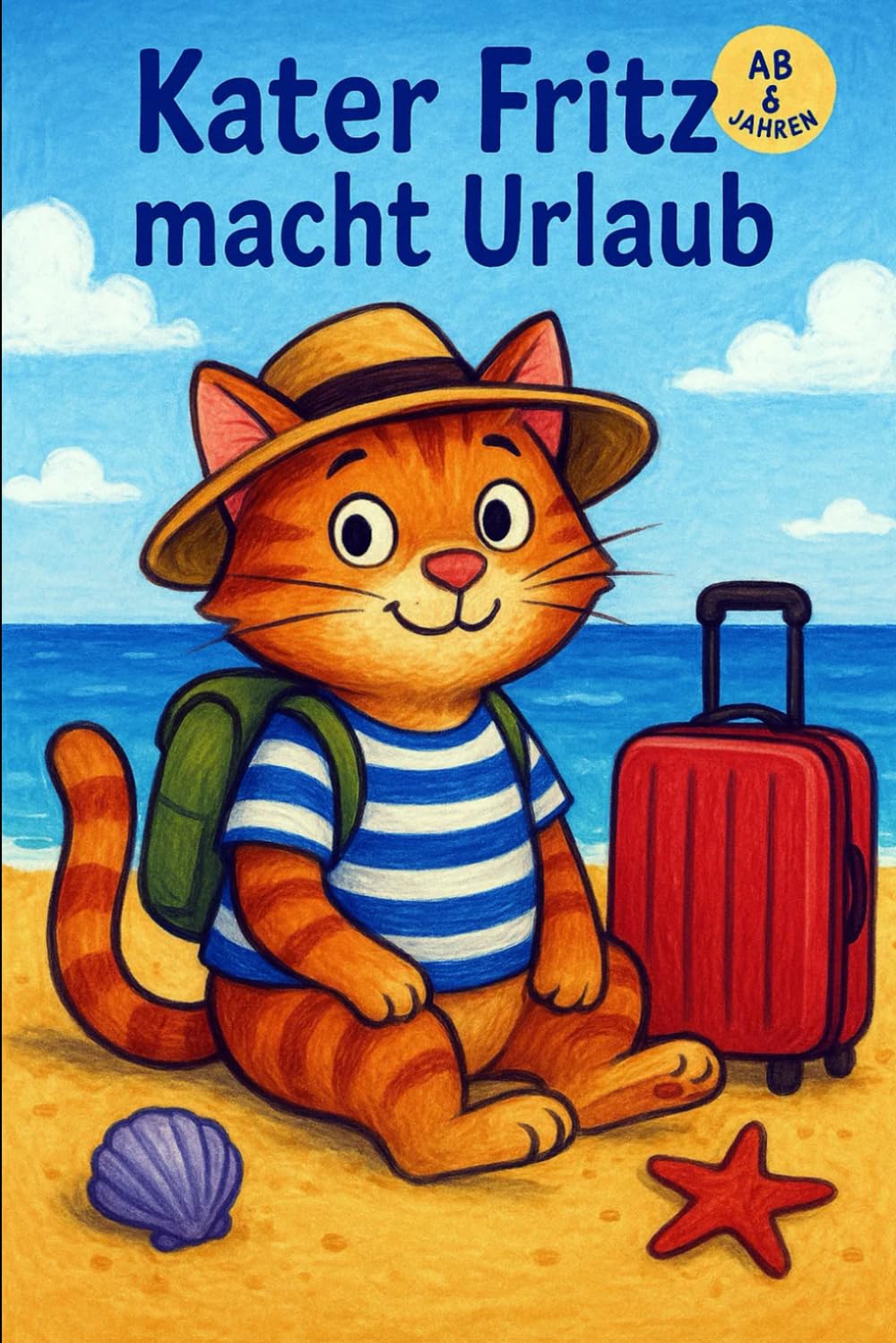 Kater Fritz macht Urlaub: Ein lustiges Kinderbuch ab 6 Jahren