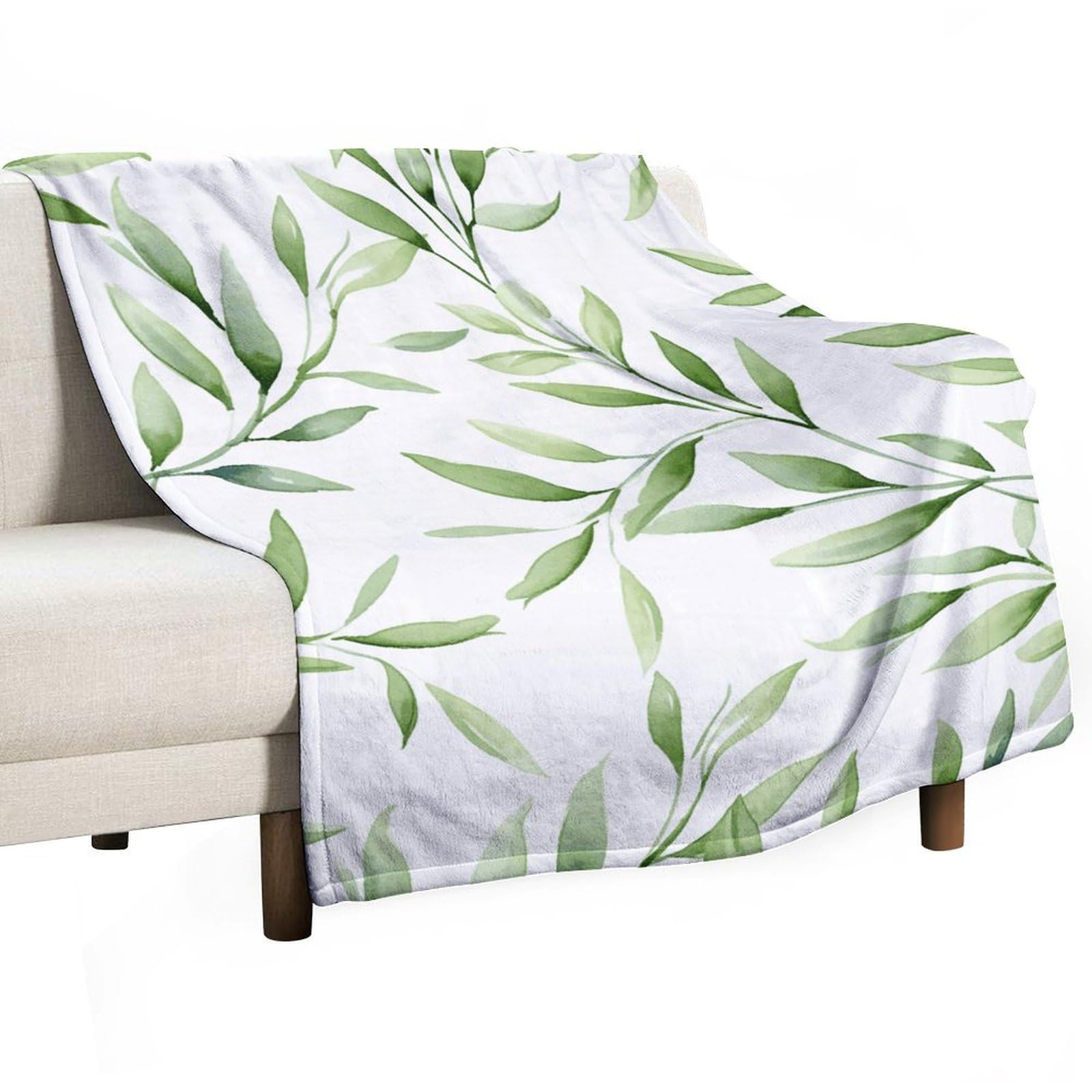 Couverture douce en flanelle thermorégulatrice et légère