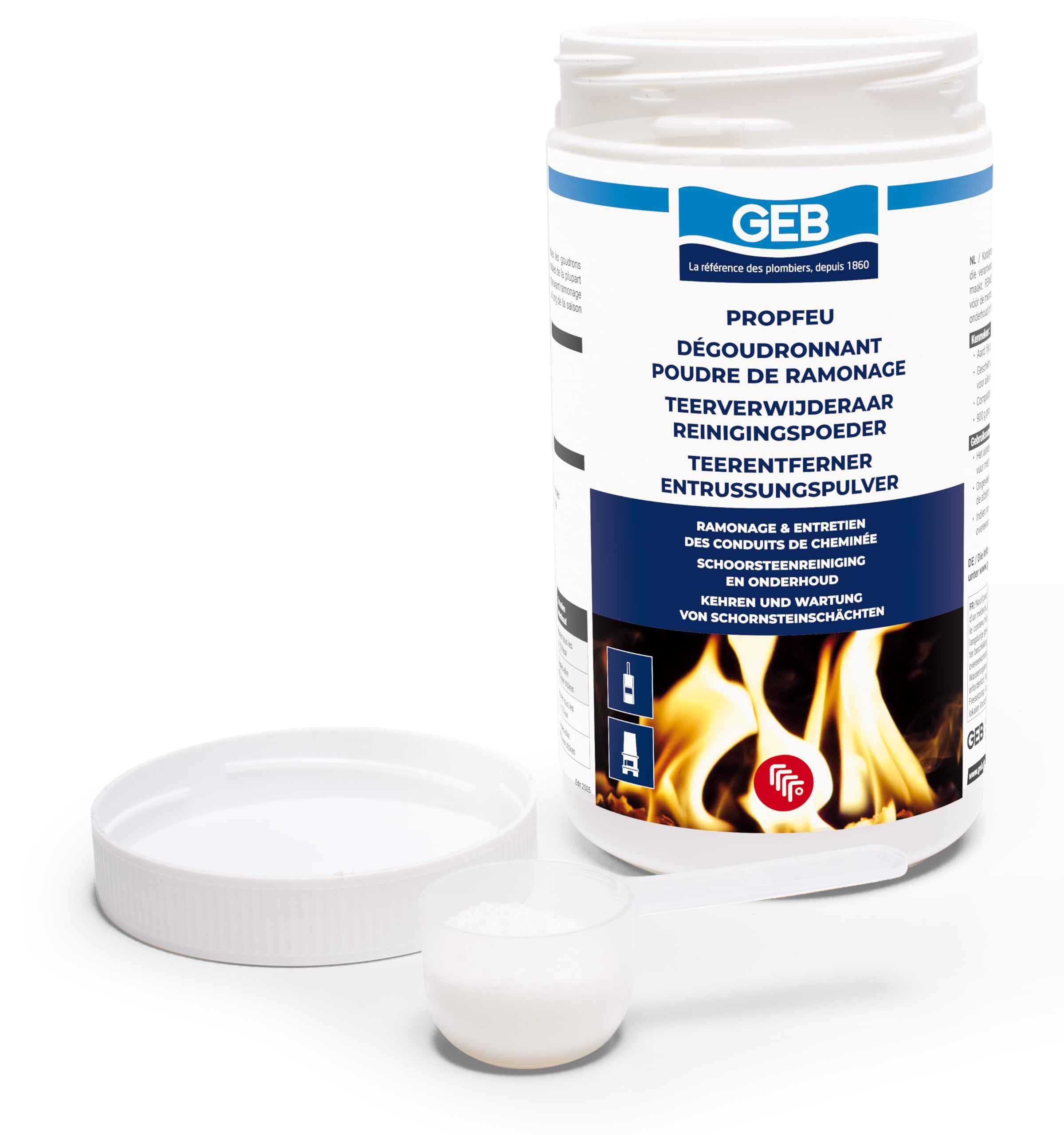 GEB 821502 Propfeu Poudre Pot 900 g Clair