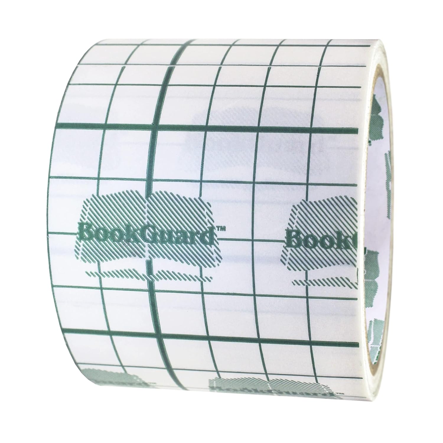 BookGuard 2" Vinyl Archival Bookbinding Book Repair Clear Tape for Libraries, Schools, and Binder Projects, Clear, Case of 15