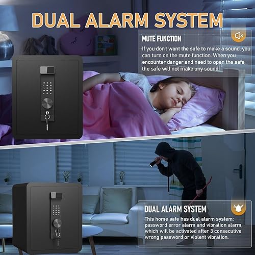 Miniatura 3 de Karbeen Caja fuerte ignífuga de 2.0 Cub