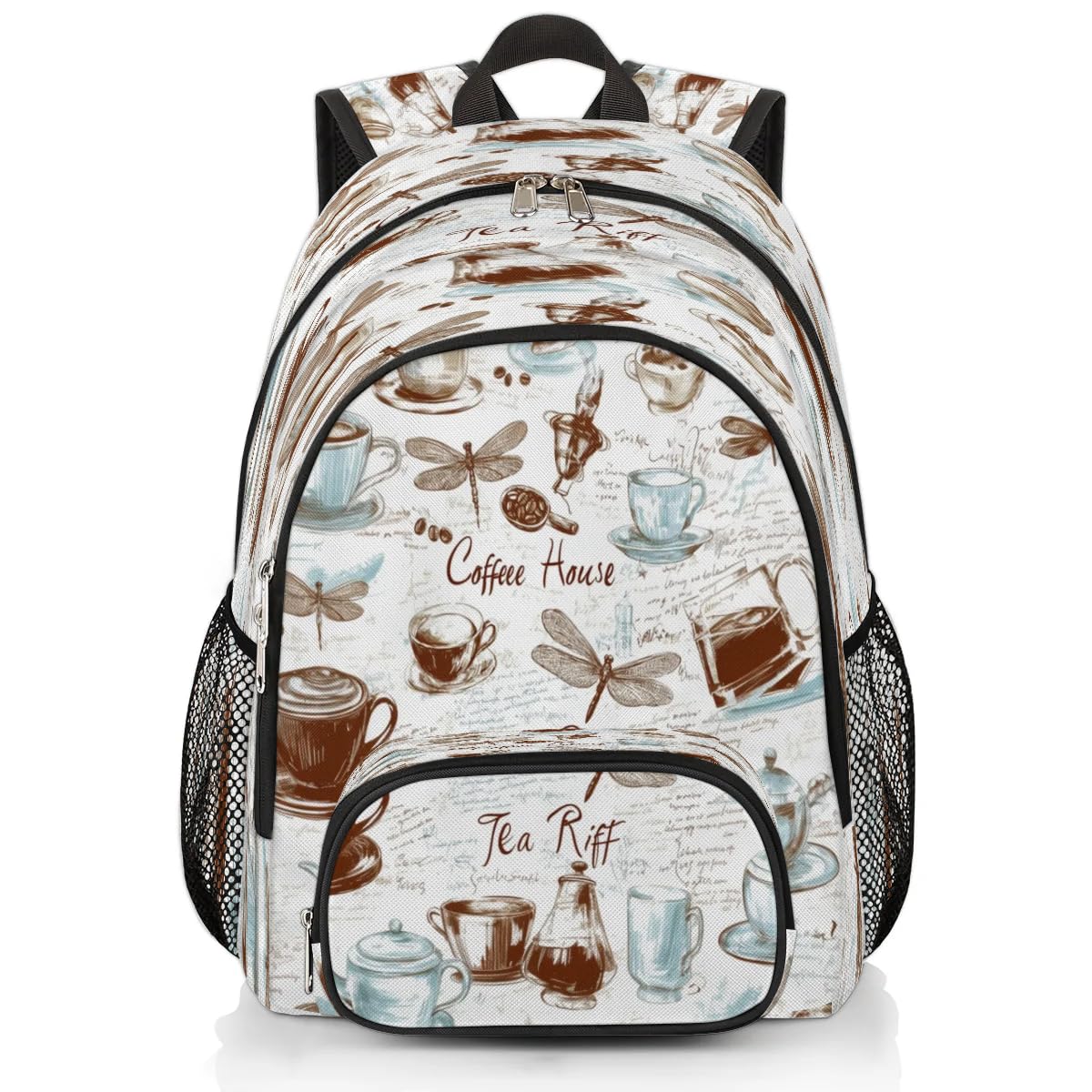 Sac à dos école grande capacité avec compartiment ordinateur portable - 8