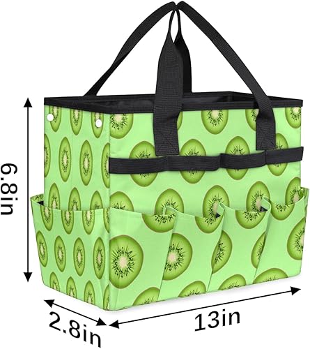 Miniatura 3 de Kiwifruit - Bolsa de herramientas de jardín para mujeres y hombres, bolsas de almacenamiento de herramientas de jardinería con 10 bolsillos,