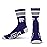 For Bare Feet NCAA Kansas State Wildcats 4 Stripe Deuce Crew Sock Team Color MEDIUM