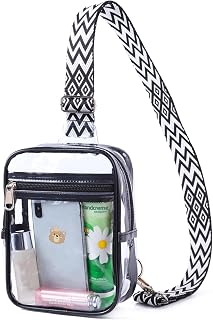 Clear Sling Bag, Clear Bag Stadium Approved for Concerts, Sports Events | Stadium Approved, for Concerts, Sports Events