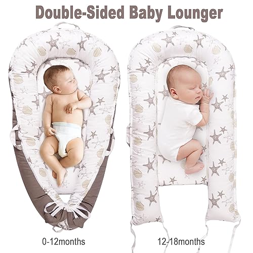 Miniatura 46 de Viviland Tumbona Snuggle Me para bebés recién nacidos de 0 a 24 meses, unicornio