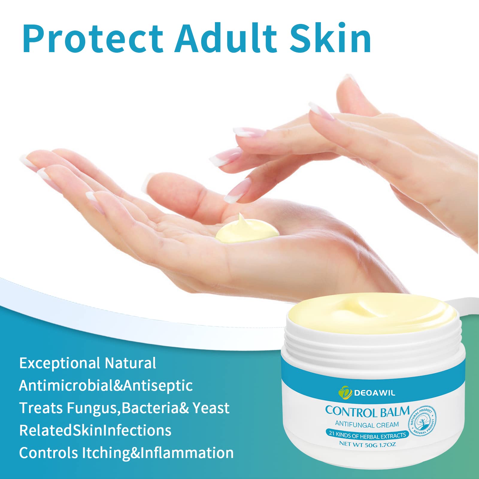 Buy Antifungal Cream, Anti Fungal Skin Cream, Advanced Herbal AntiItch