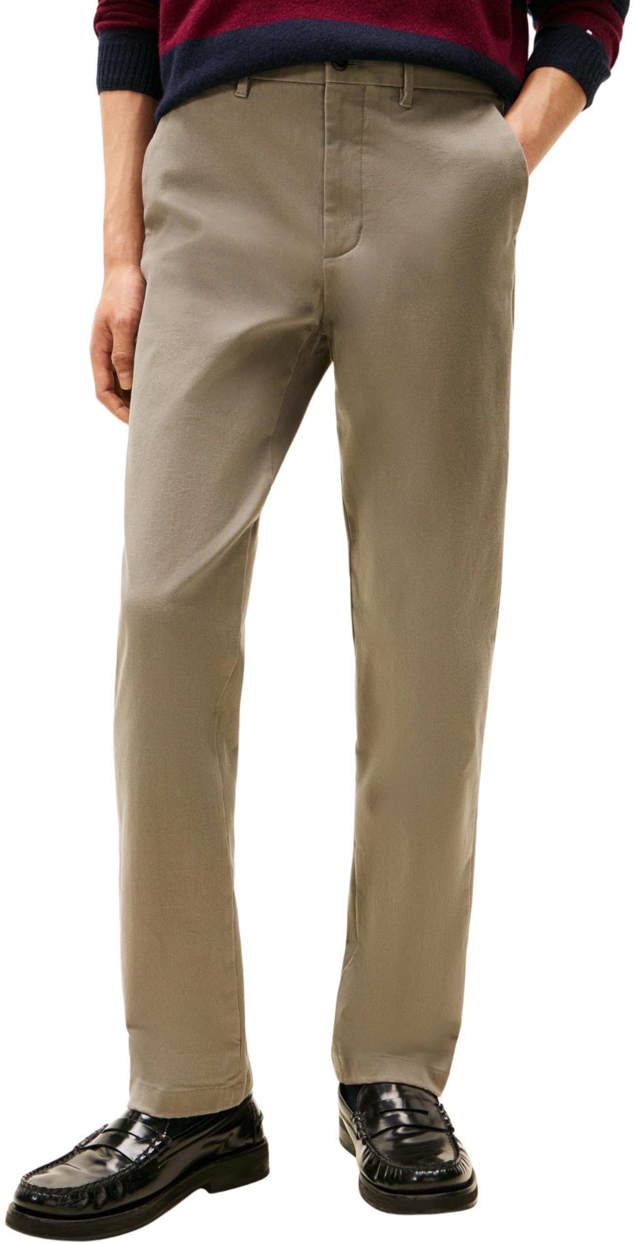 Tommy Hilfiger Herren Chino Denton Brushed Twill Chino Mw0mw41529