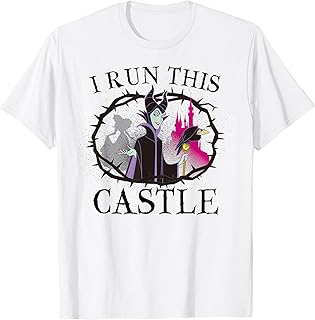 Sleeping Beauty Maleficent Runs This Castle T-Shirt T-Shirt
