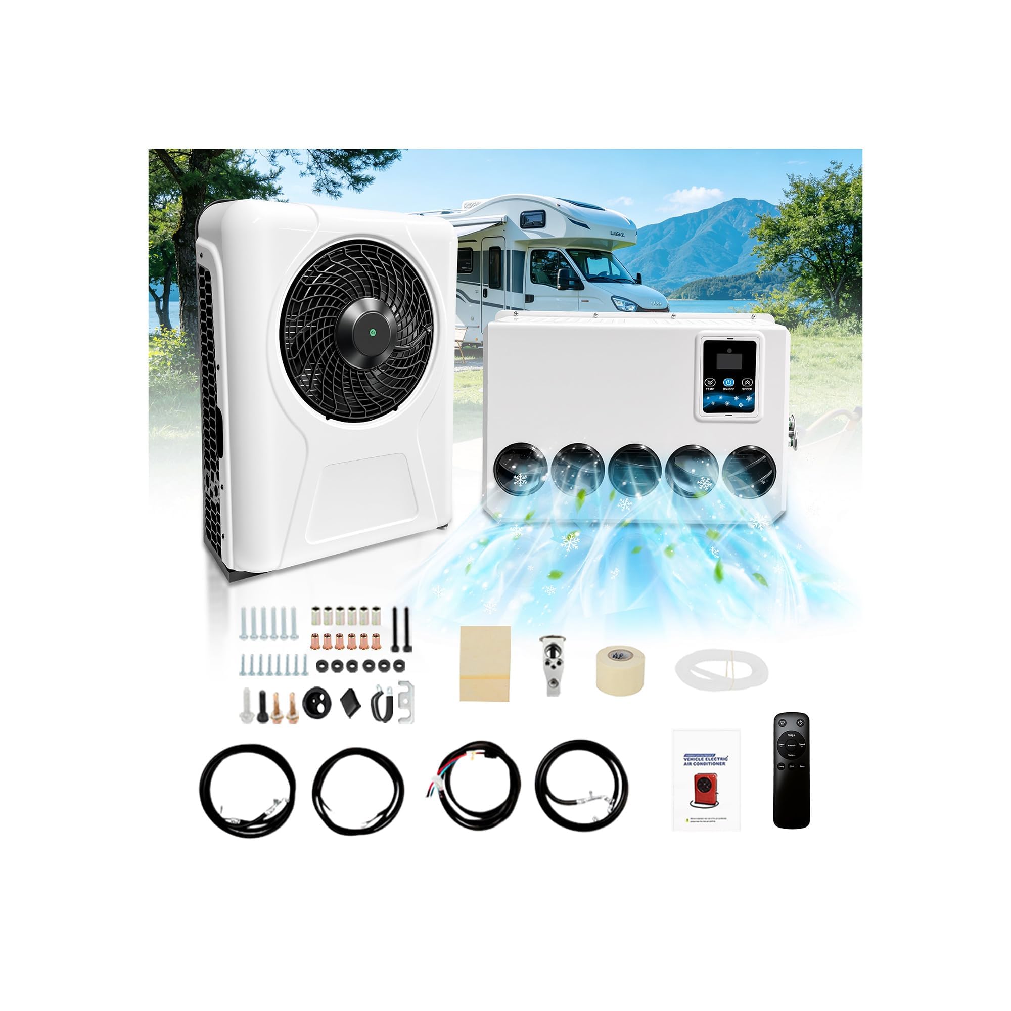 Treeligo 12K BTU 12V Mini-Split AC