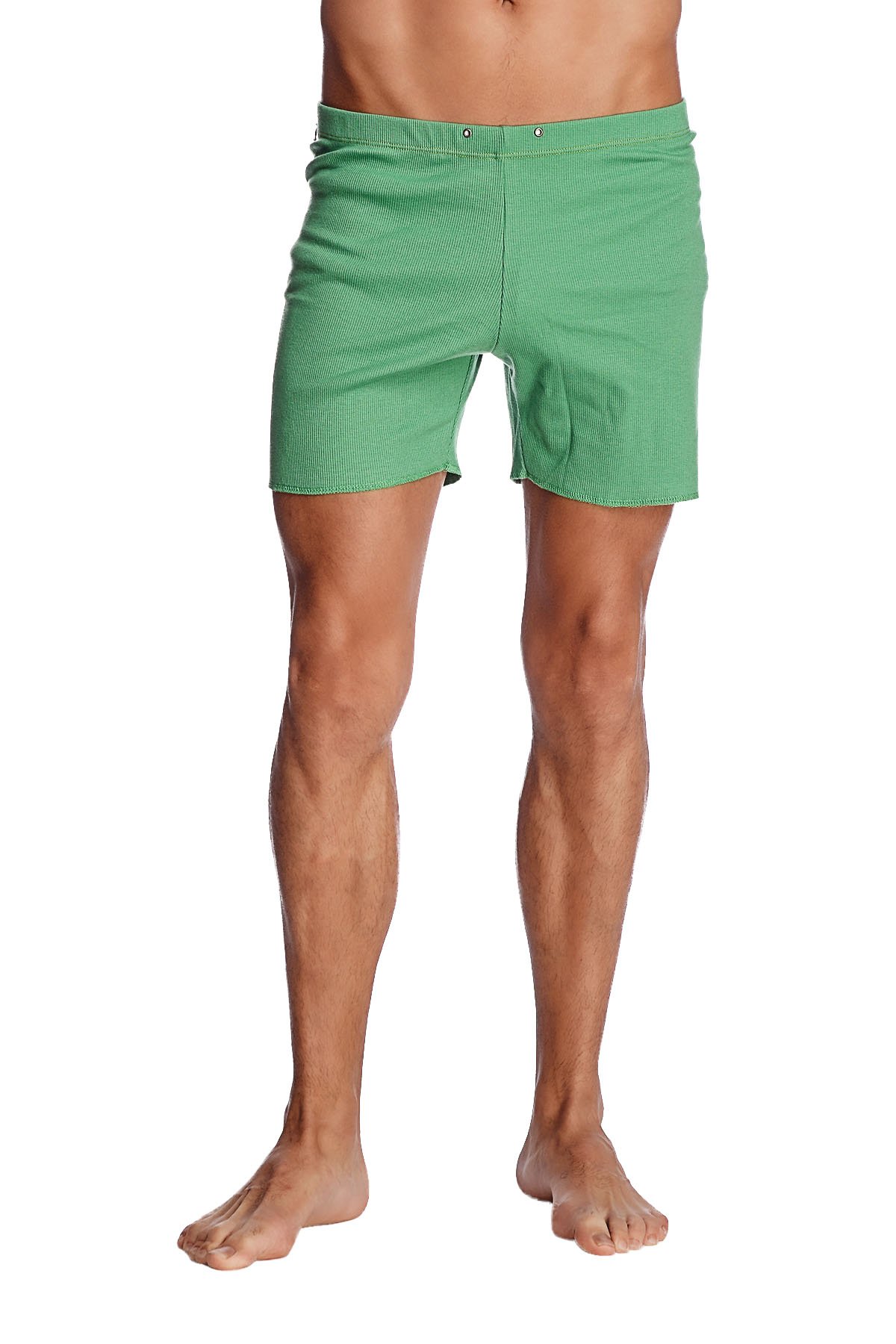 4-rth Men's Fusion Crosstrain Gym & Yoga Short-Short Modal French Terry Made in America Stretch Fit European Style