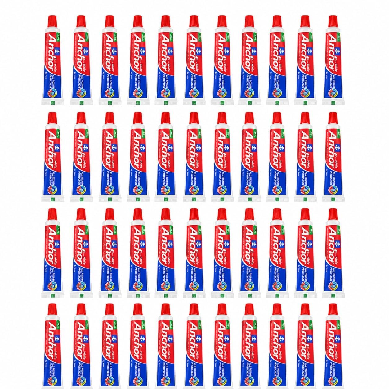 Anchor White Toothpaste 8g Fluoride Toothpaste for Fresh Breath Cavity Protection Strong Teeth Travel Size Daily Oral Care Hotel Amenities (Pack of 100)-image-7