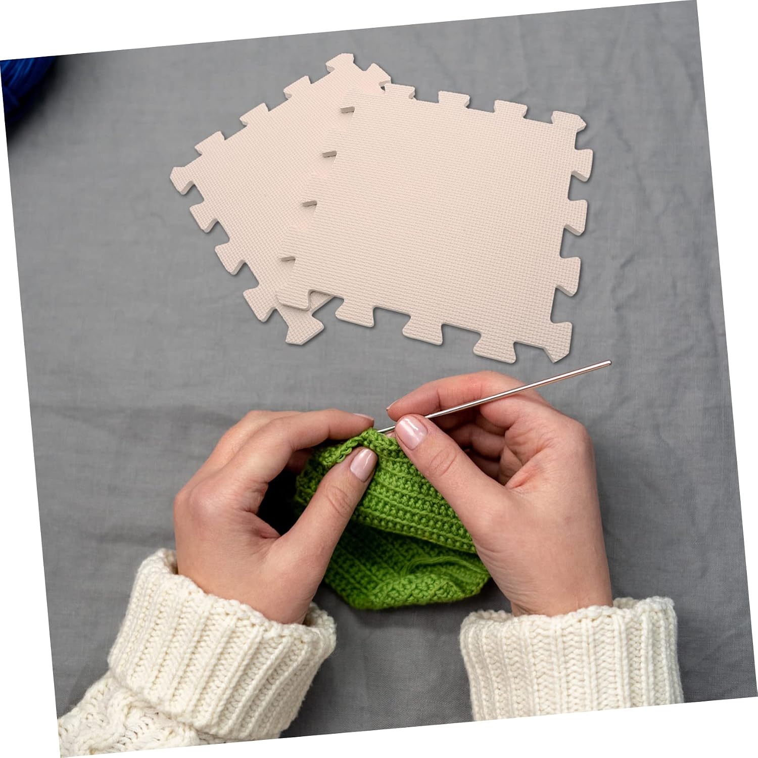Knitting Board 9pcs Portable Foams Pad for DIY Felting Crafts
