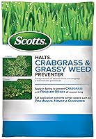 Vista 1 de Scotts – Fertilizante halts crabgrass & maleza de césped preventer, herbicida pre-emergente para césped, 10,000 pies cuadrados, 20.12 lbs.
