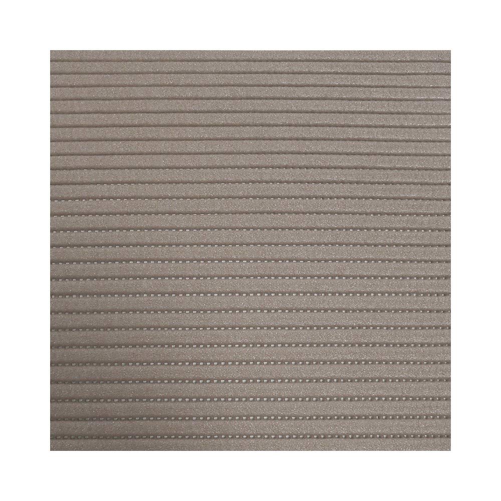 Douceur d'Intérieur Tapis Deco Multi-Purpose Carpet 43X32 TUBULO, Taupe Brown