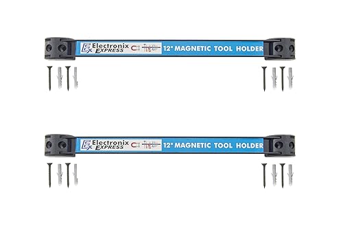 Miniatura 2 de SciencePurchase - Estantes organizadores magnéticos de alta resistencia, el método de almacenamiento de herramientas más eficiente, 12 pulgadas